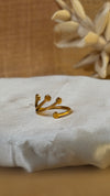 Gold Crown Ring